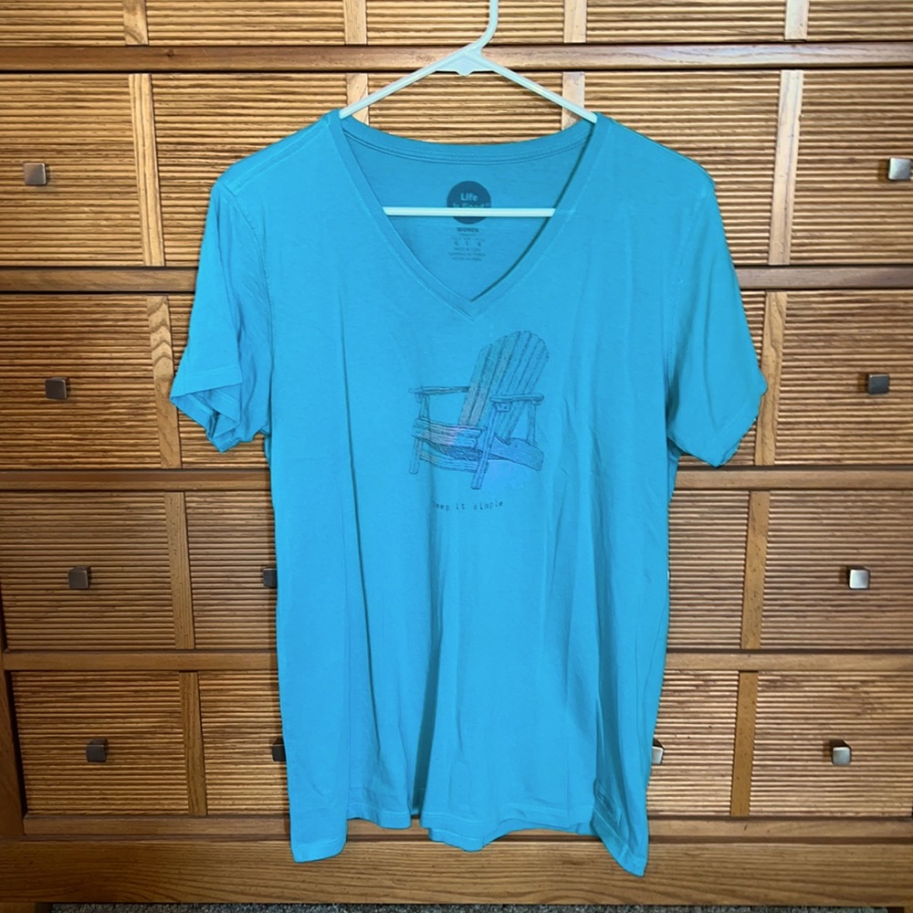 Life Is Good “Keep It Simple” Adirondack Tee